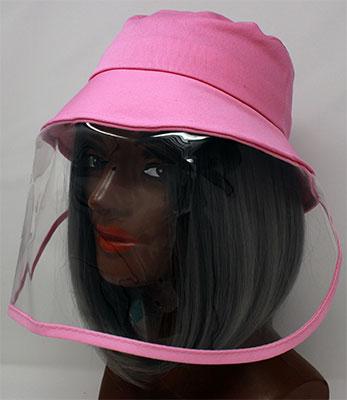ECO MED_Full face Protective Isolation Bucket Hat/Shield 14cm long_Cosmetic World